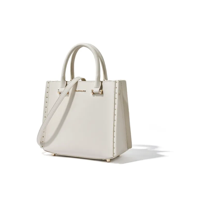 RED DRAGONFLY Microfiber Synthetic Leather Shoulder Bag, Crossbody Bag, Handbag Tubas Women's White-1