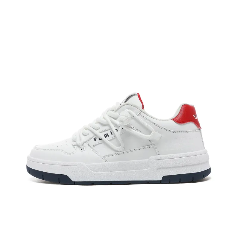 Yamid Slip Resistant, Abrasion Resistant, Breathable Low Top Skateboard Shoes Unisex Mismatched Couple Shoes-12