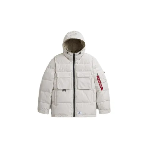 Alpha Industries Down Jackets Men White