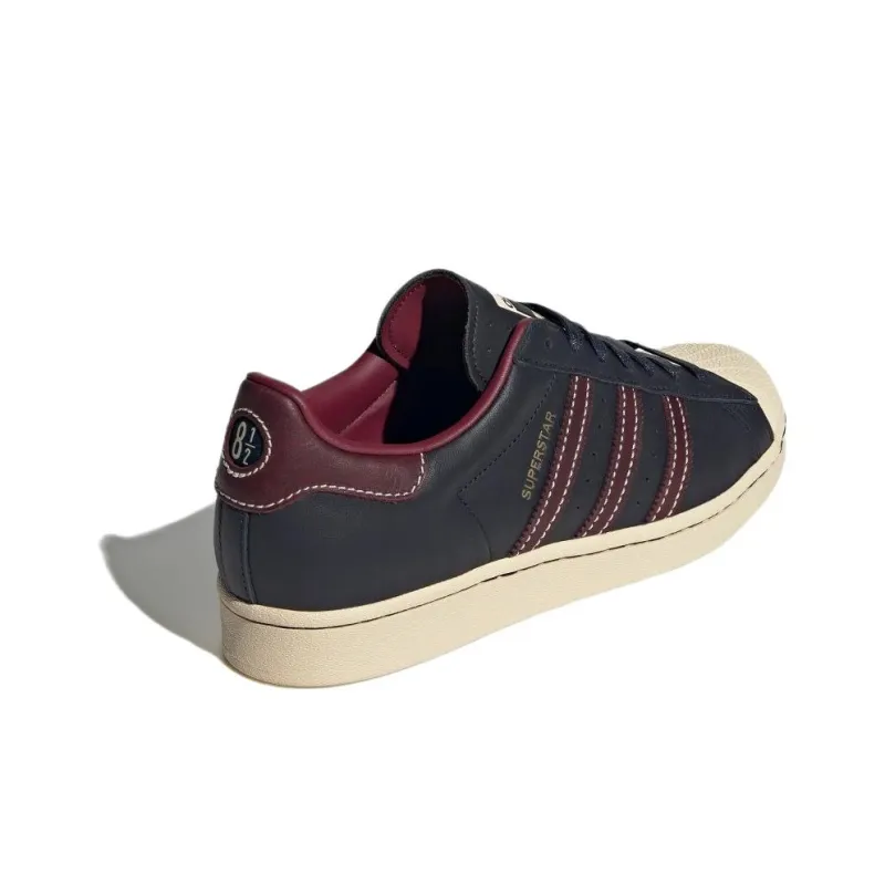 Adidas Originals Superstar 'Dark Navy Red'-2