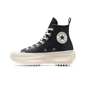 Converse Run Star Hike Leather High Top 'Sparkly Black'