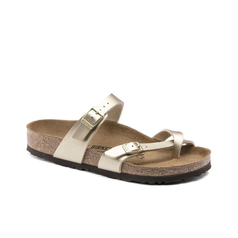 Birkenstock Mayari Slide Slippers Unisex Gold Regular-1