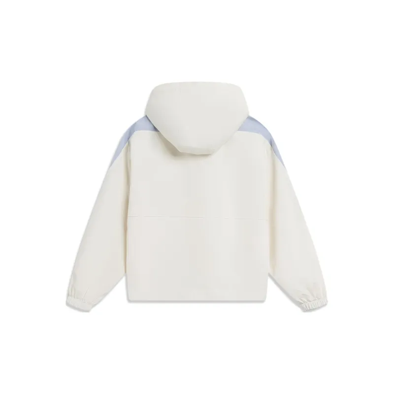 LINING Sports Trend Series Trench Coats Women's Ecru-1