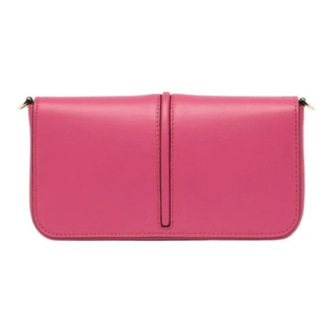FENDI Fendigraphy Leather Wallet Regular Women's Pink-2