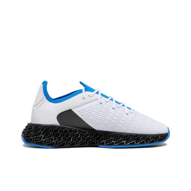 PUMA Porsche Design Cushioning, Wear Resistant Low Top Running Shoes Men's White Blue-1