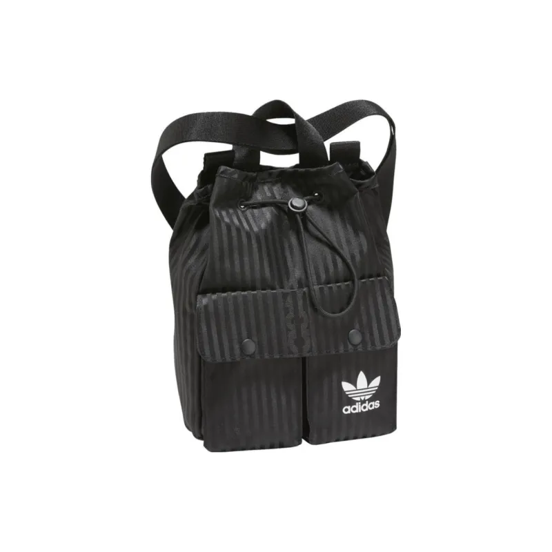 Adidas Originals Polyester Bucket Bag Backpack Regular Unisex Black-4