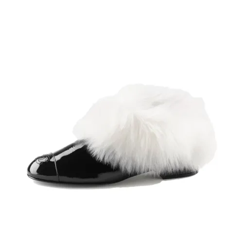 CHANEL Casual Single Shoes Women's Black