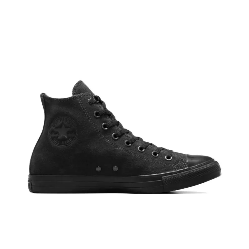 Converse Chuck Taylor All Star Durable Breathable High Top Canvas Shoes Unisex Black-1