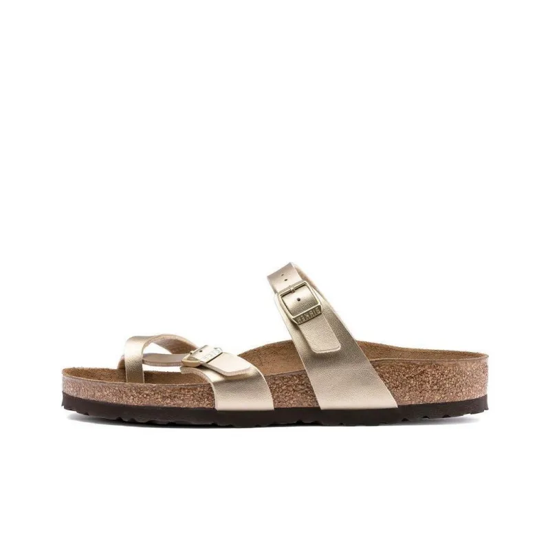 Birkenstock Mayari Slide Slippers Unisex Gold Regular-0