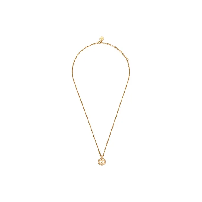 DIOR Metal Necklaces Women's Gold-2