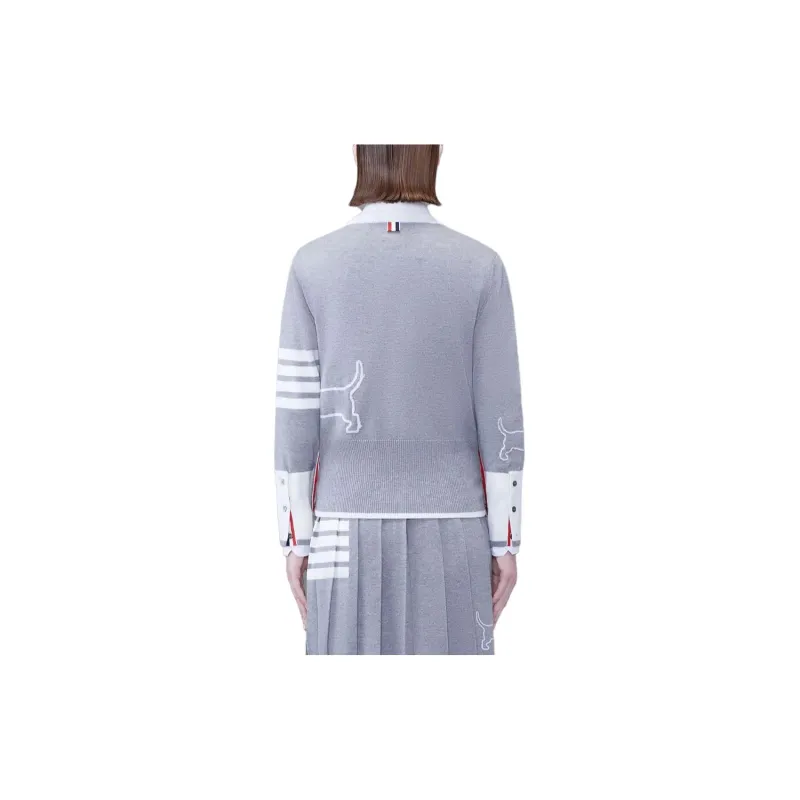 THOM BROWNE· Sweater Women's Gray-1