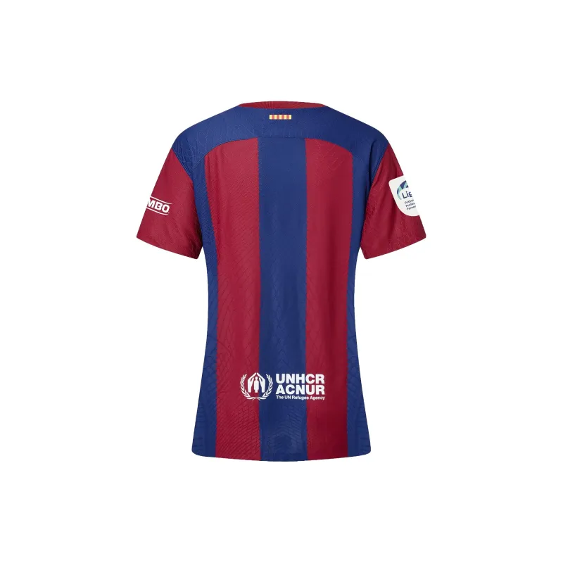 Fc Barcelona X Karol G Women's Home 23/24 Players Edition Jersey Blue/Scarlet-1