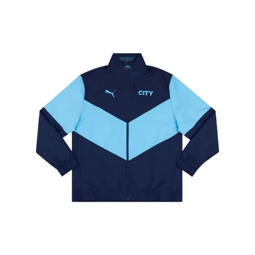 PUMA FIRST MILE Jackets Unisex Light Blue