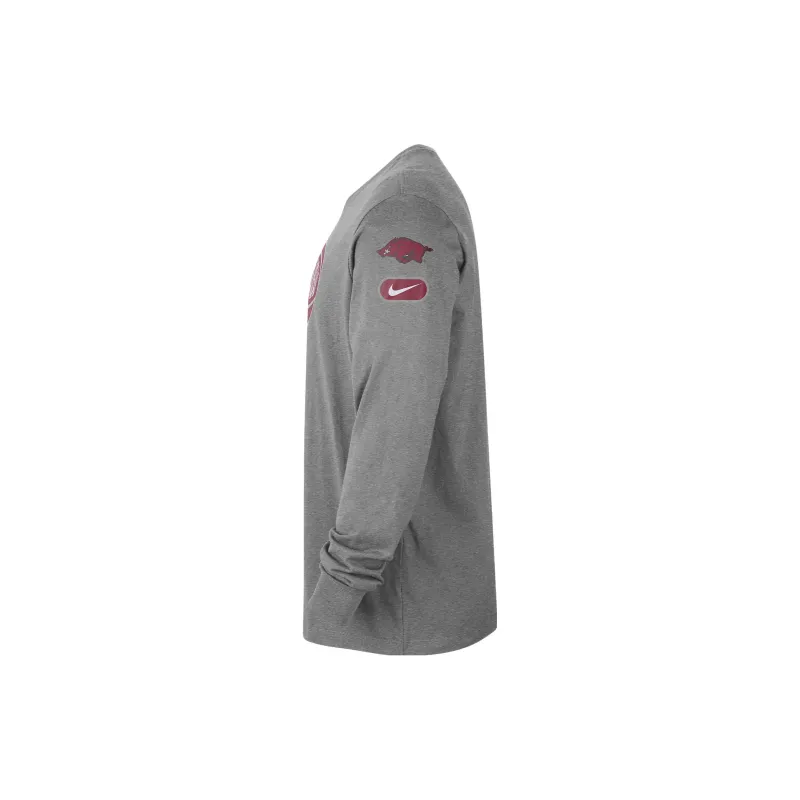 Nike Arkansas Fast Break Men's Nike College Long Sleeve T Shirt-2