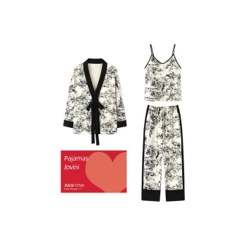 Jovini Pajama Set Women's Black