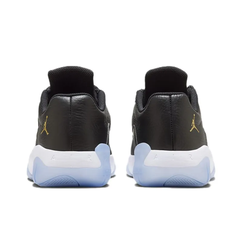 Jordan 11 CMFT Low 'Black White Gold'-3
