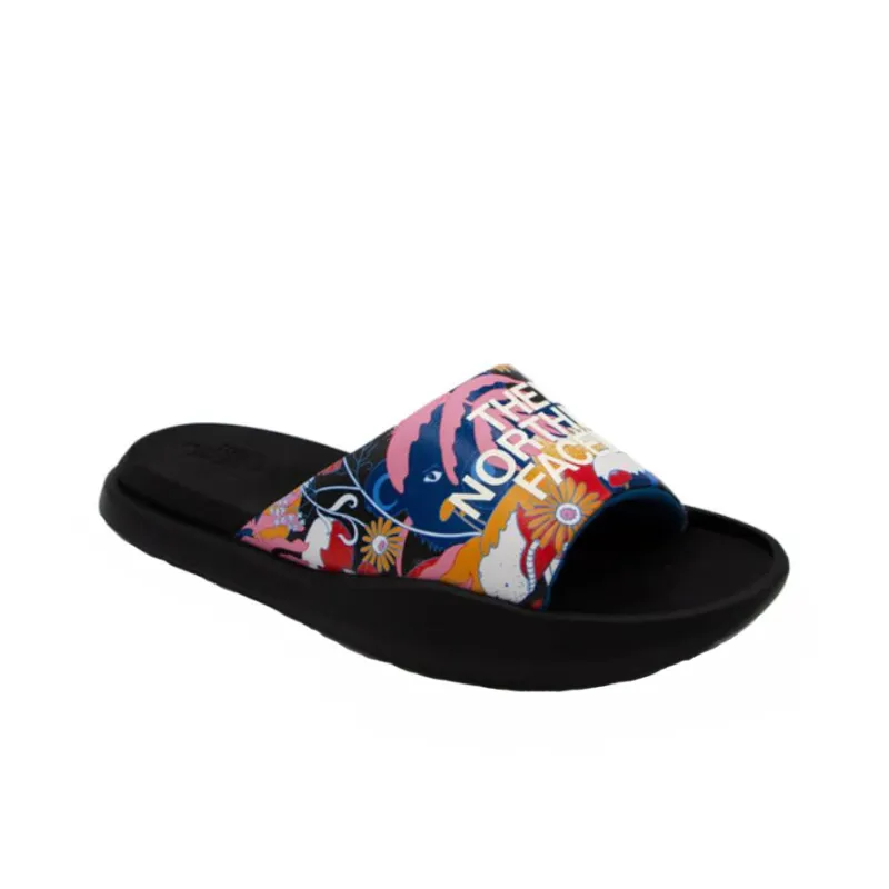 THE NORTH FACE Triarch Slides 'Base Camp Slide Iii 'Lupine Iwd Print Tnf Black'' Women's-1