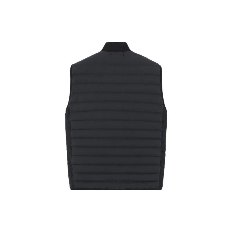 STONE ISLAND Vests Unisex Black-1