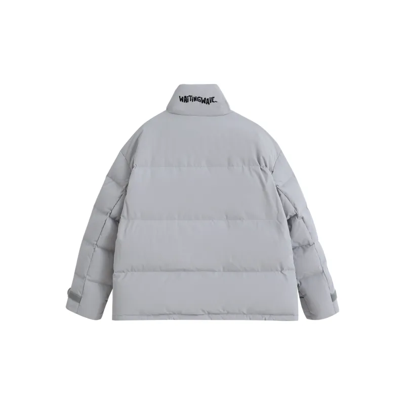 WAITINGWAVE Puffer Jacket Winter Unisex-4