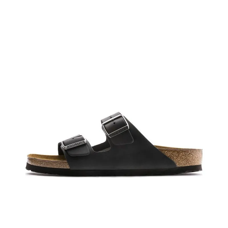 Birkenstock Arizona Oiled Leather 'Black'-0