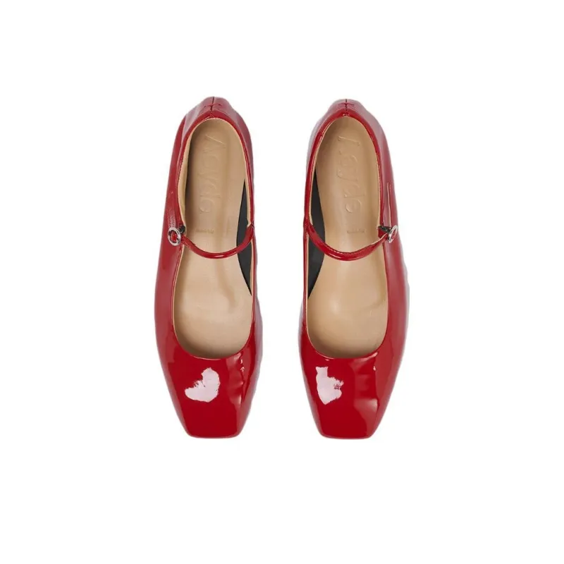 Aeyde Women's Casual Shoes Women's Red-3