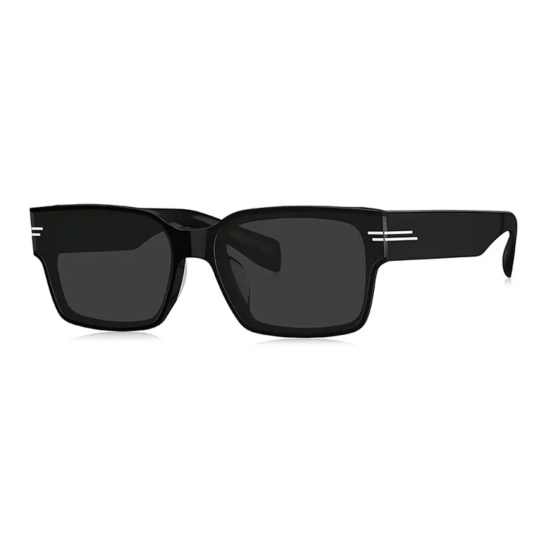 BOLON Plate Frame Rectangular Sunglasses Unisex Real Rock Gray Frame-3