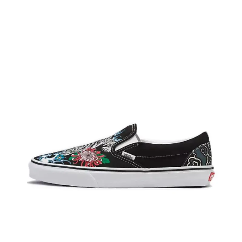Vans Classic Slip On 'Tiger Floral'-0