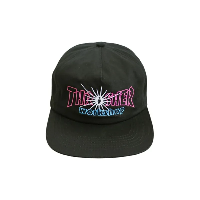 Thrasher Baseball Caps Unisex Black-0