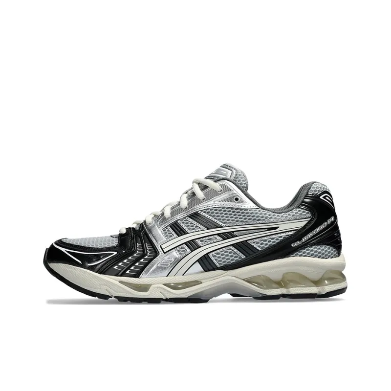 Asics Gel Kayano 14 Black Glacier Grey Silver-0