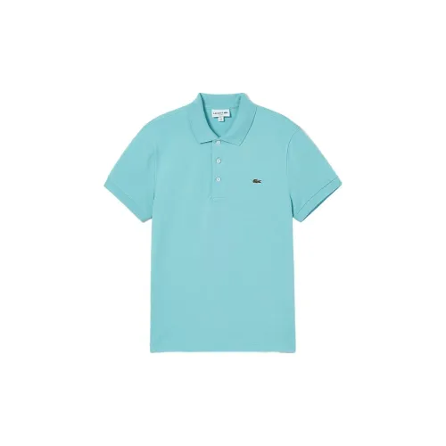 LACOSTE Polo Shirts Men Tide Blue