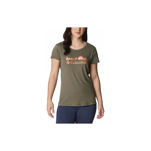 Columbia Daisy Days T-Shirts Women's Green