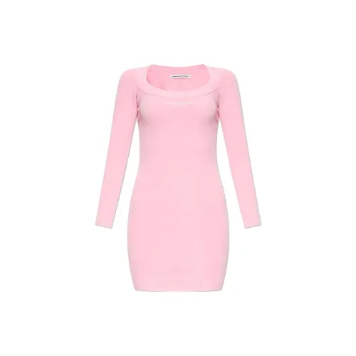 Alexander Wang Long-Sleeved Dresses Women's Pink