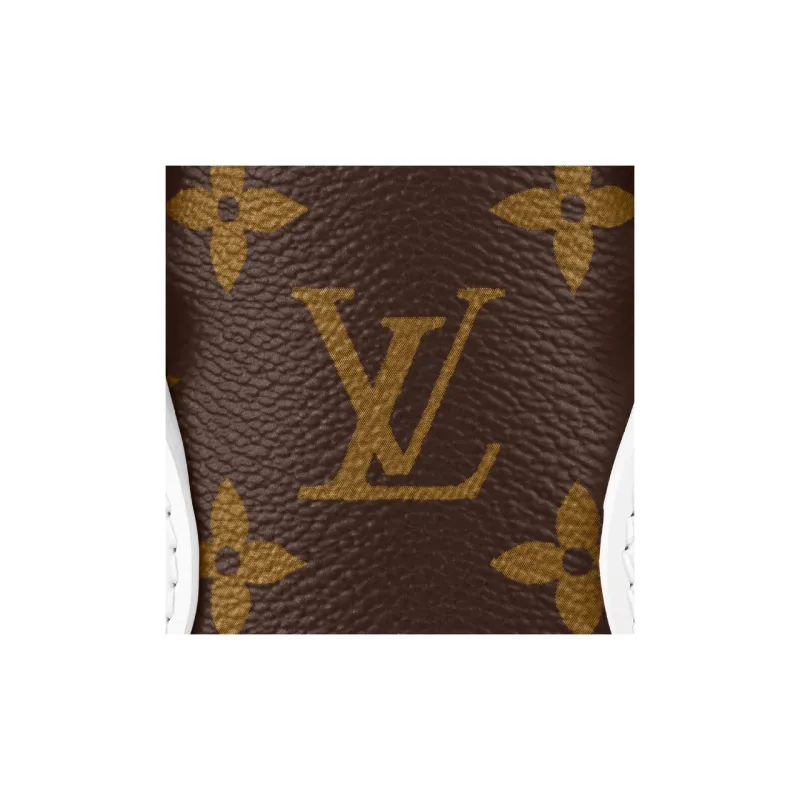 LOUIS VUITTON Nano Bucket White/Brown-5