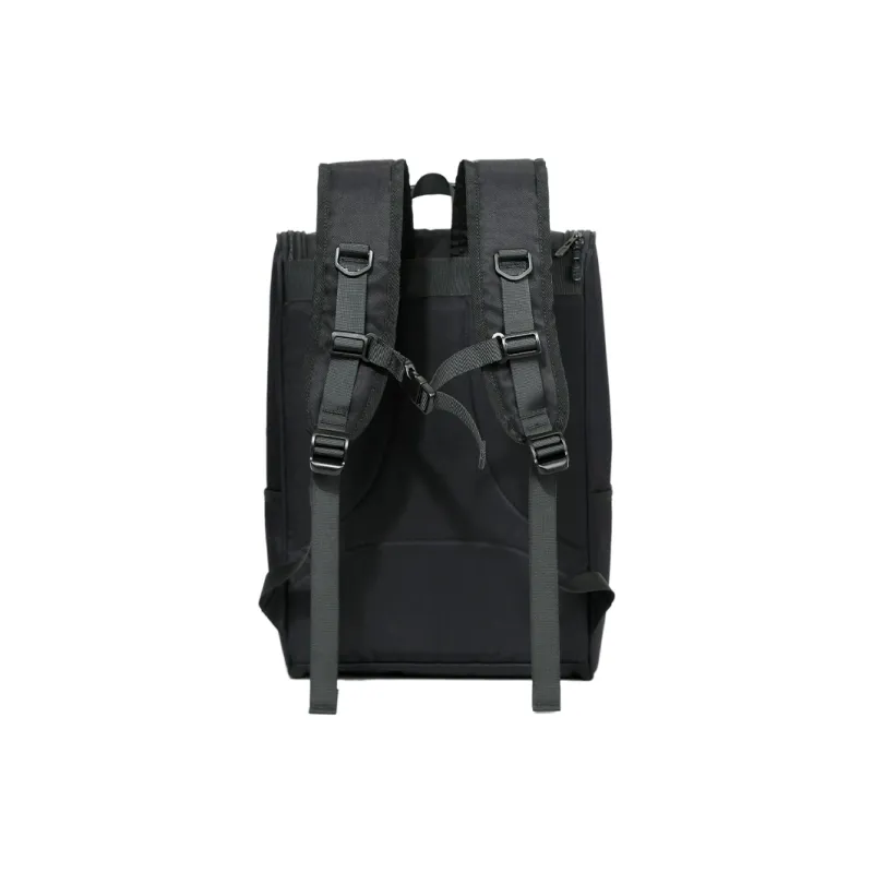 Lee Oxford Vintage Backpack Casual Bag Regular Unisex Khaki/Black-9