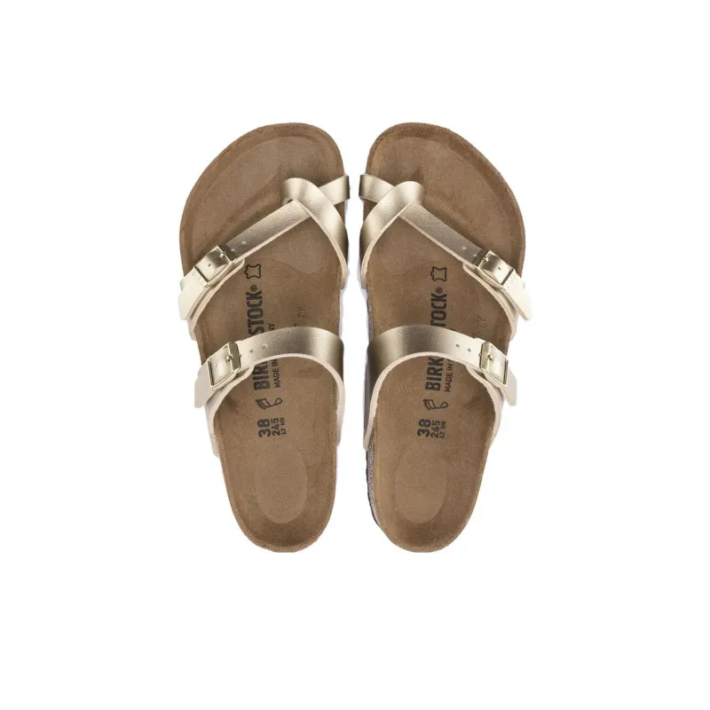 Birkenstock Mayari Slide Slippers Unisex Gold Regular-3