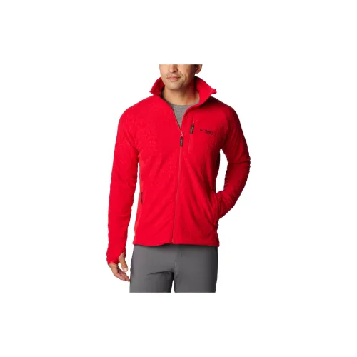 Columbia Titan Pass Jackets Men Red