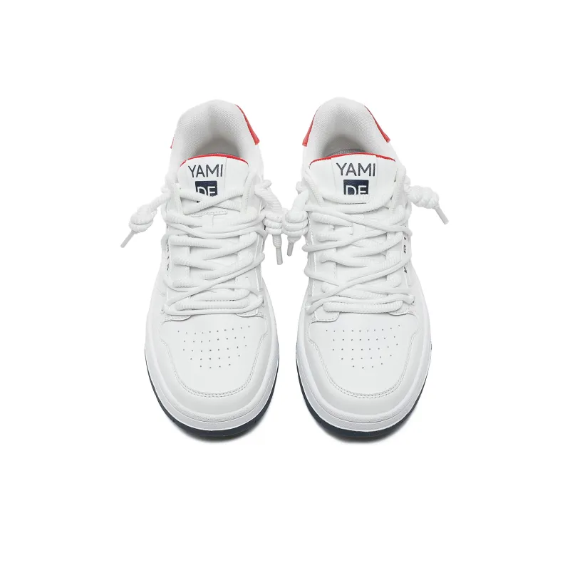 Yamid Slip Resistant, Abrasion Resistant, Breathable Low Top Skateboard Shoes Unisex Mismatched Couple Shoes-15