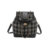 Black Houndstooth