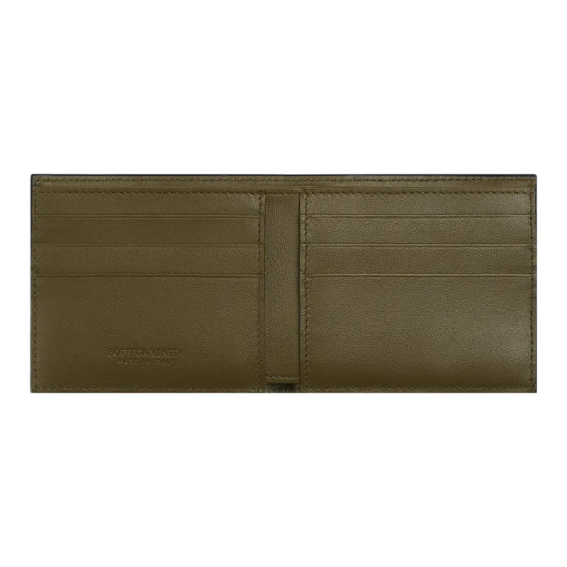 Bottega Veneta Intrecciato Bi Fold Wallet-2