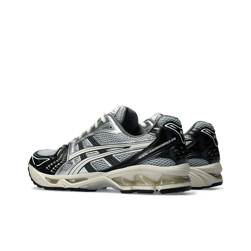 Asics Gel Kayano 14 Black Glacier Grey Silver-3