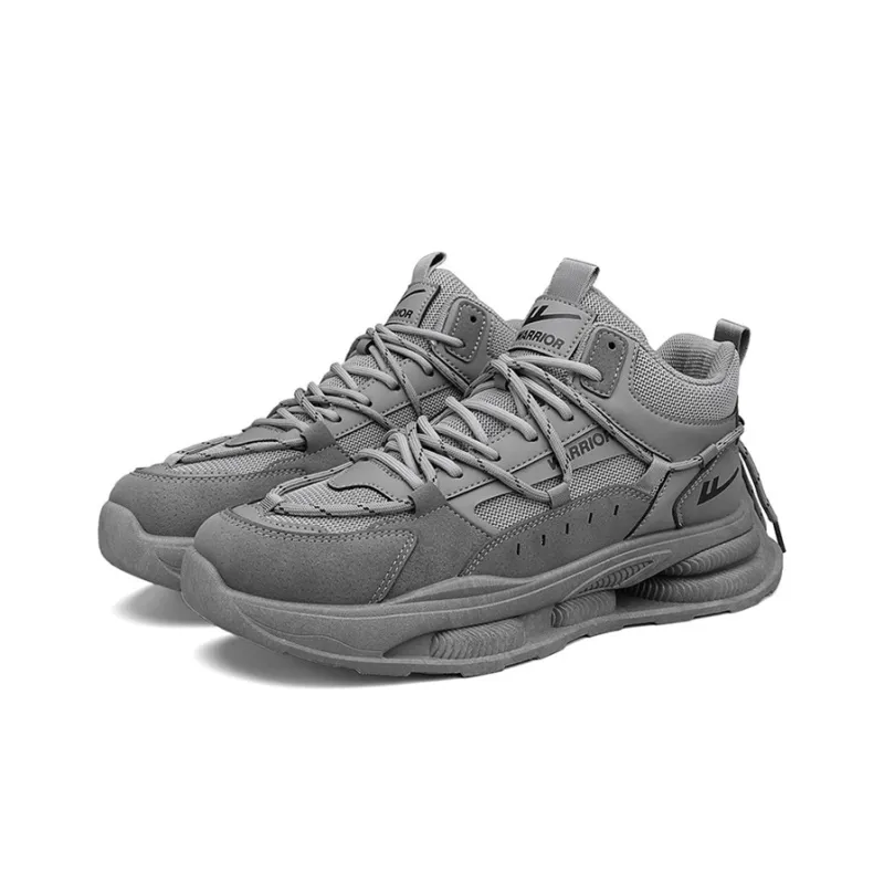 Warrior Lightweight Chunky Sneakers Men's Gray-2