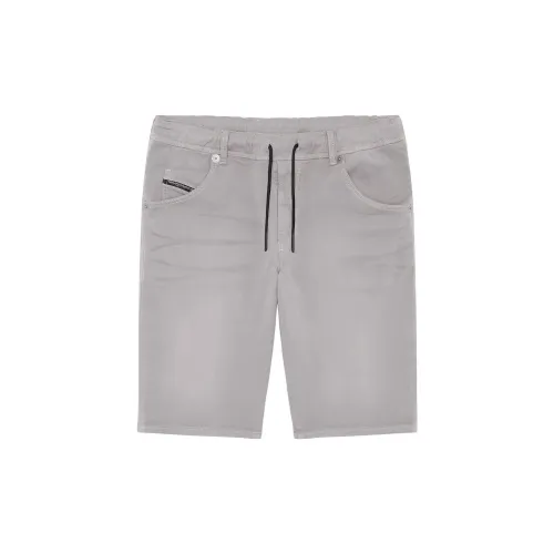 DIESEL Denim Shorts Men Light Gray