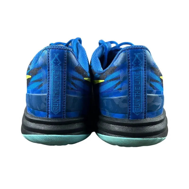 Nike KB Mentality Cushioning, Slip Resistant, And Abrasion Resistant Low Top Basketball Shoes Men's Blue-3
