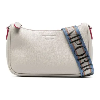 EMPORIO ARMANI Polyurethane Crossbody Bag, Shoulder Bag Women's Ivory