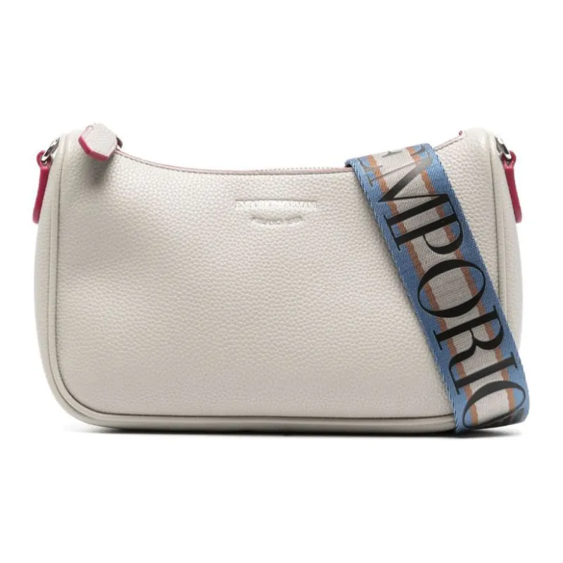 EMPORIO ARMANI Polyurethane Crossbody Bag, Shoulder Bag Women's Ivory-0