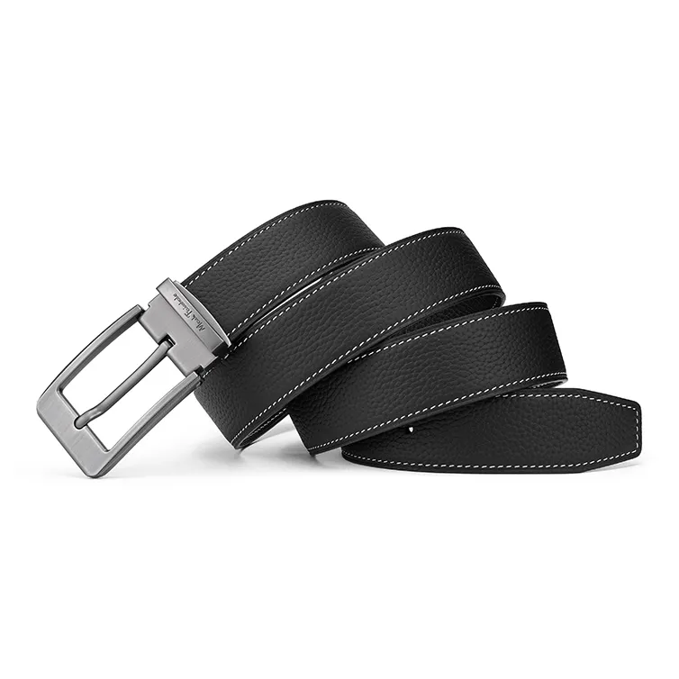 FAIRWHALE Cow Leather Belts Men's Width 3.4CM-2