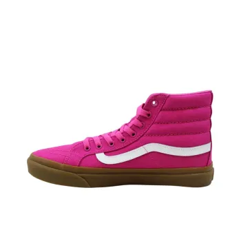 Vans Sk8 Hi Slim Light Gum Raspberry Rose Women's