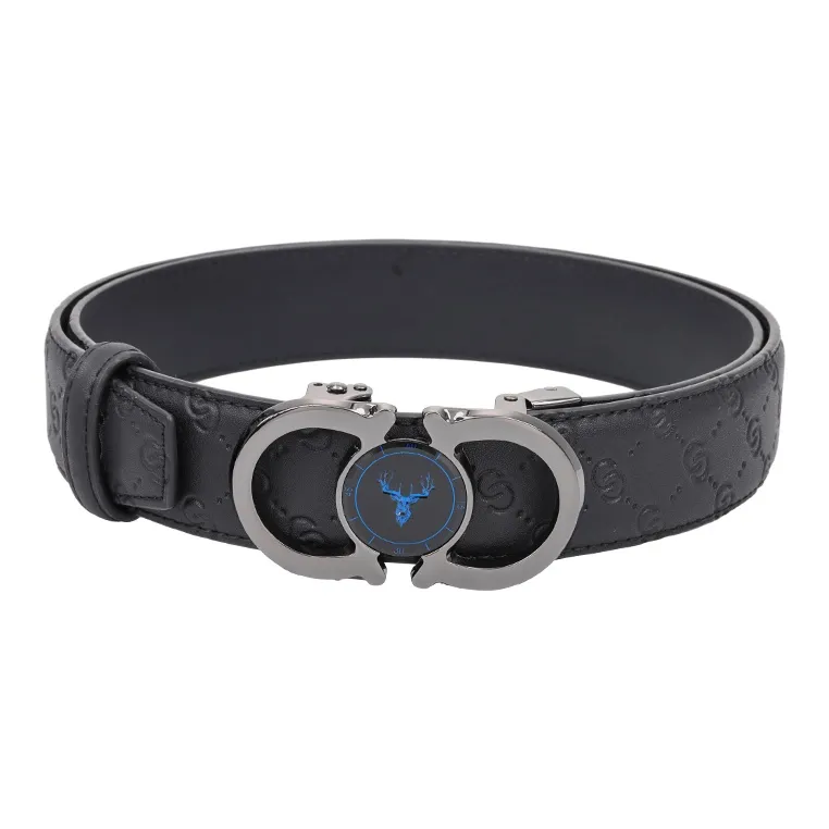 NINE NAIL Leather Belts Men-2