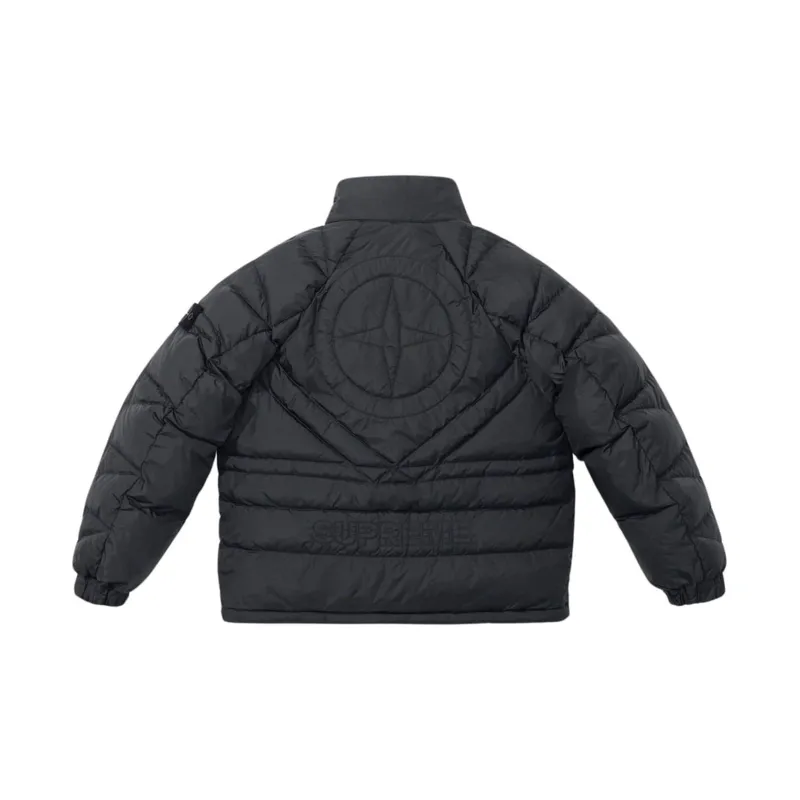 Supreme Stone Island Reversible Down Puffer Jacket-3