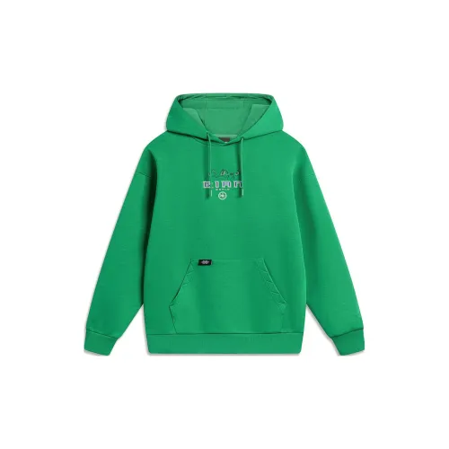 LINING Sports Life Collection Sweatshirts Unisex Green Onion Green